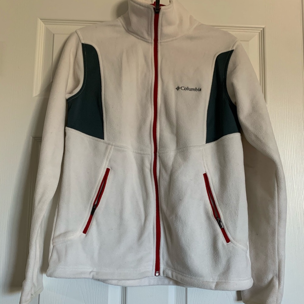 Columbia White Fleece